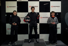 Racing Perfection Kart Academy Brighton Juniors Final Podium - Round 10